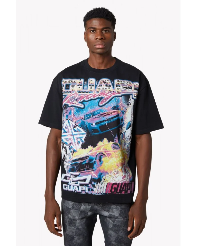 Guapi Clothing - Nitro Drift Tee - Black
