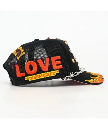 Toxicity X DSMSD (By Mour Cap) - Love Hard Limited Trucker Cap - Black