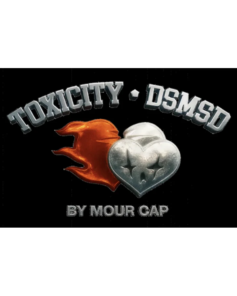 Toxicity X DSMSD (By Mour Cap) - Love Hard Limited Trucker Cap - Grey