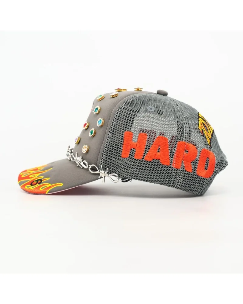 Toxicity X DSMSD (By Mour Cap) - Love Hard Limited Trucker Cap - Grey