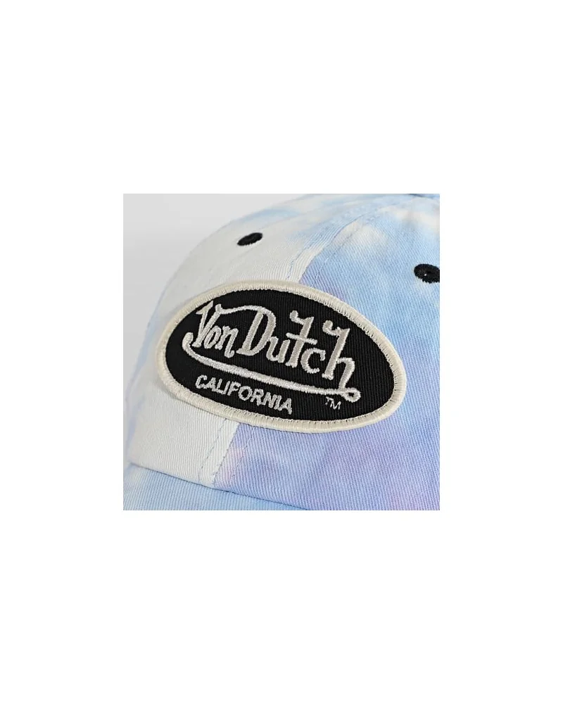 Von Dutch - Tie & Dye Logo Patch Denim Dad Cap - Mc