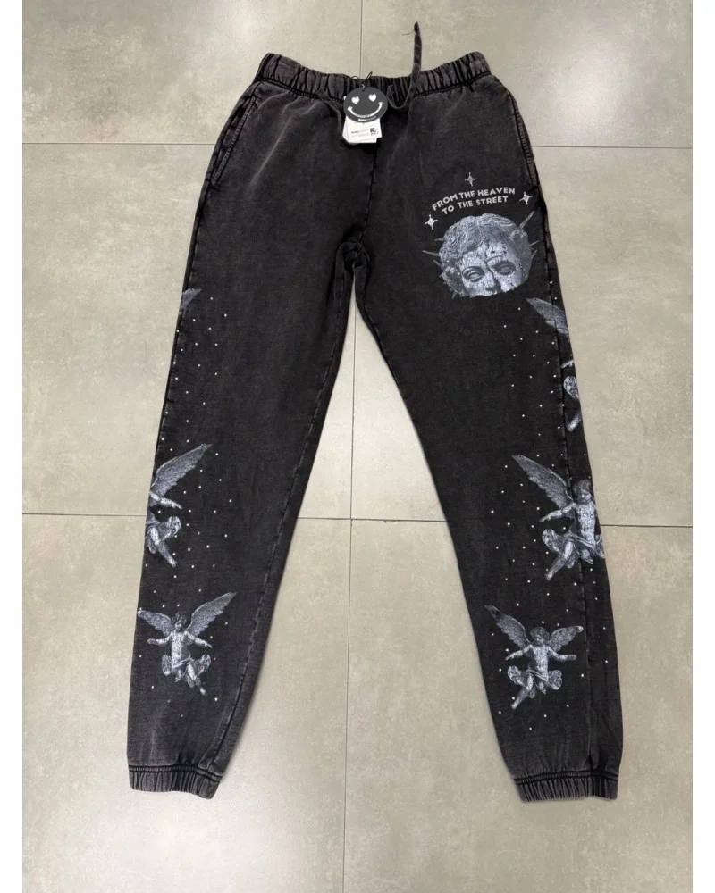 Roku Studio - From Heaven To The Streets Jogger - Washed Black