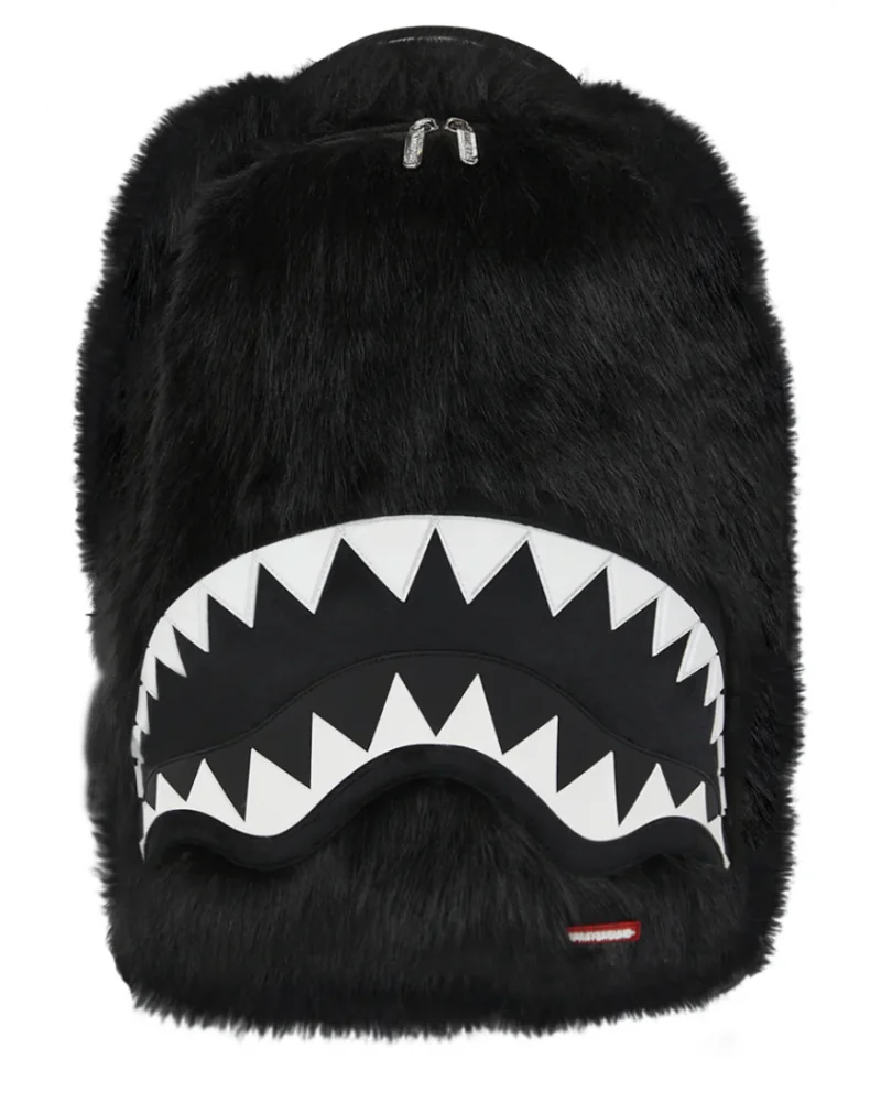 Sprayground NY - Fur Cray Backpack - Black