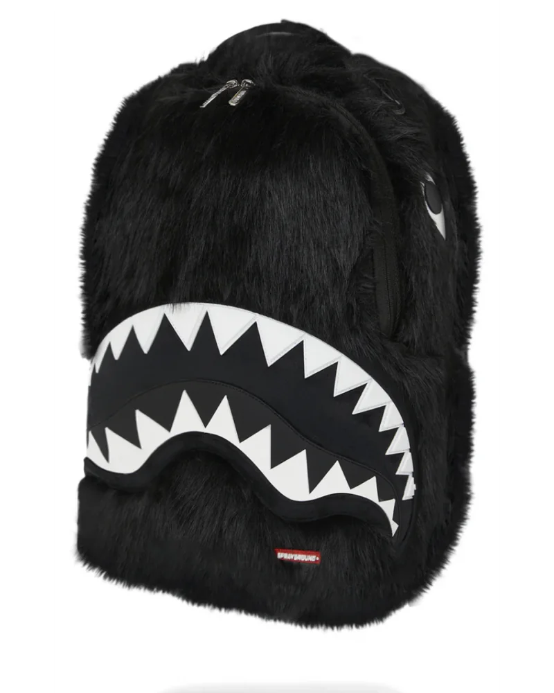 Sprayground NY - Fur Cray Backpack - Black