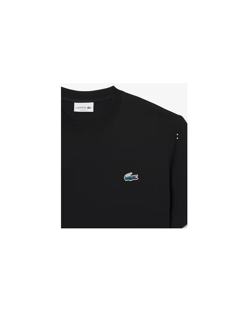 Lacoste - Landscape Relaxed Fit Tee - Black