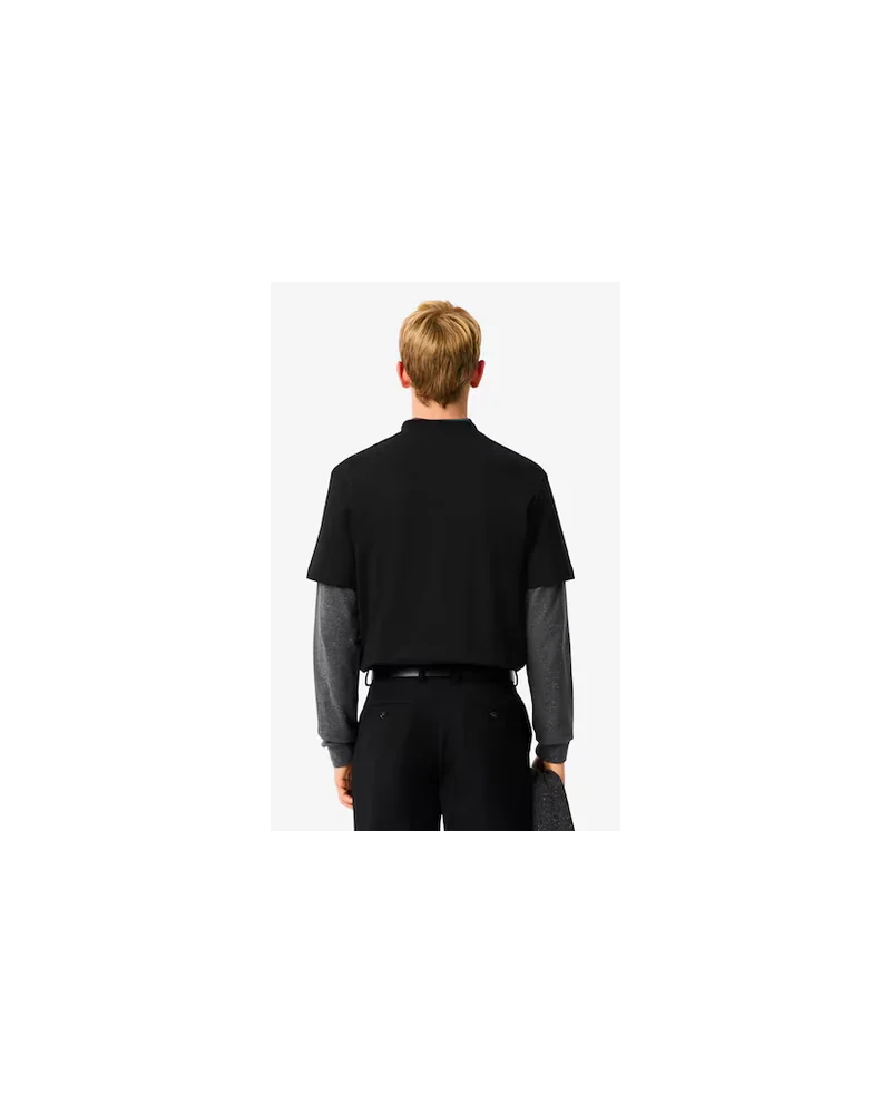 Lacoste - Landscape Relaxed Fit Tee - Black