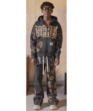 Elite Premium Jeans - Riches Premium Fleece Hoodie - Black