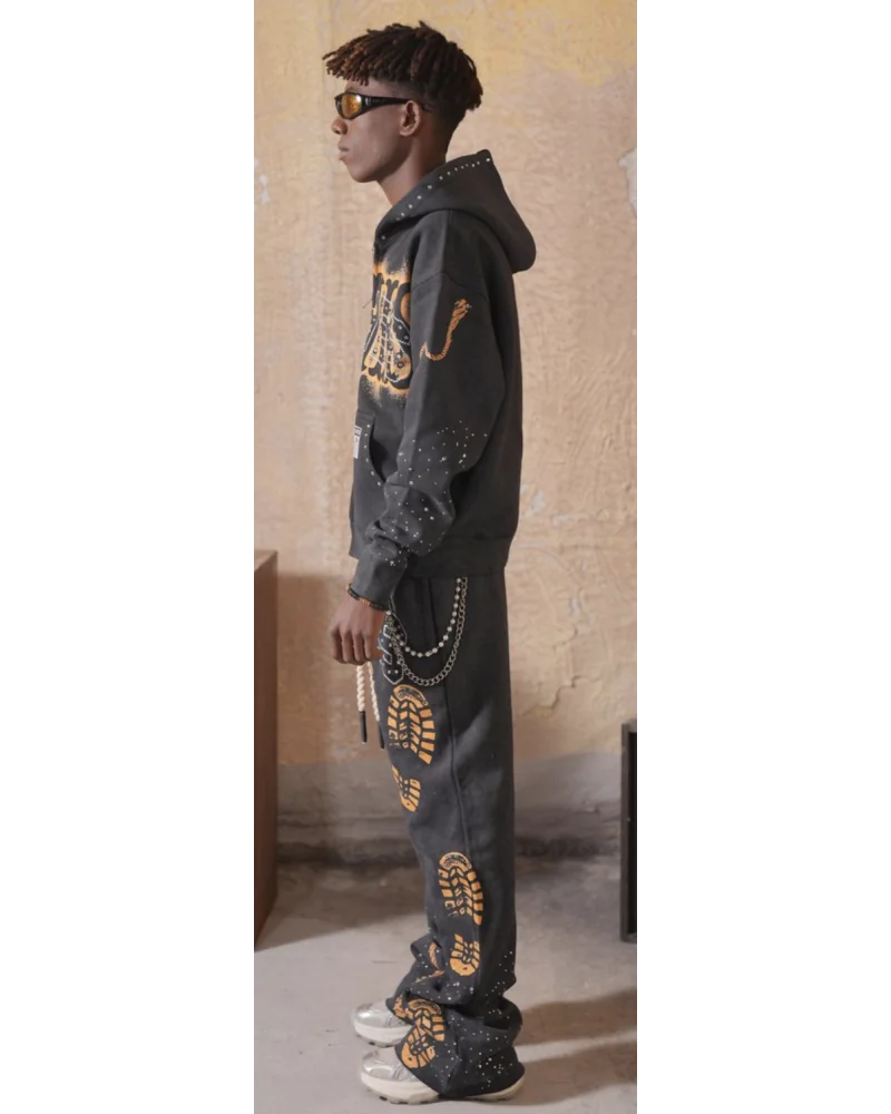 Elite Premium Jeans - Riches Premium Fleece Hoodie - Black