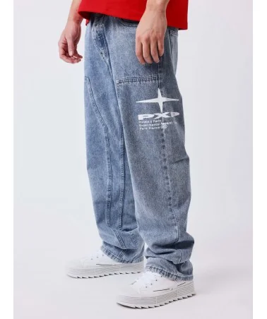 Project X Paris - American Drama Pants - Blue Jeans