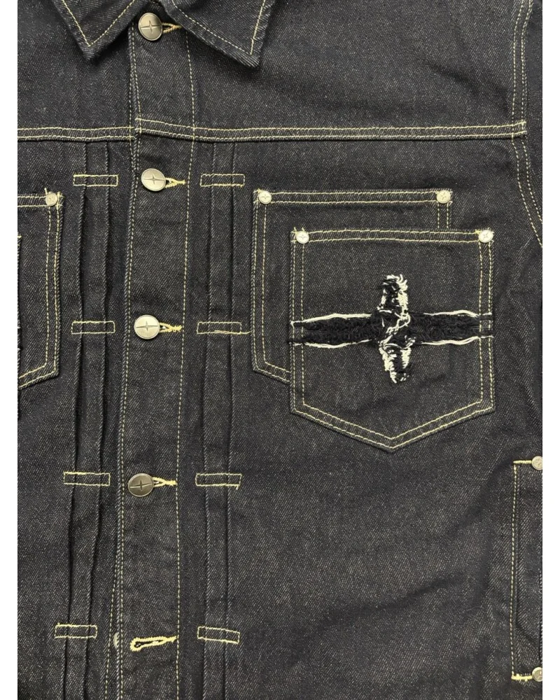 Project X Paris - Raw Denim Vest - Blue