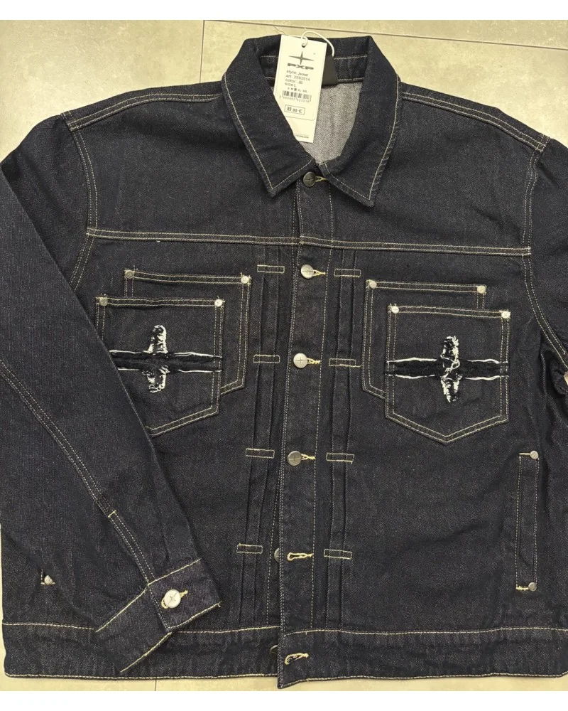 Project X Paris - Raw Denim Vest - Blue