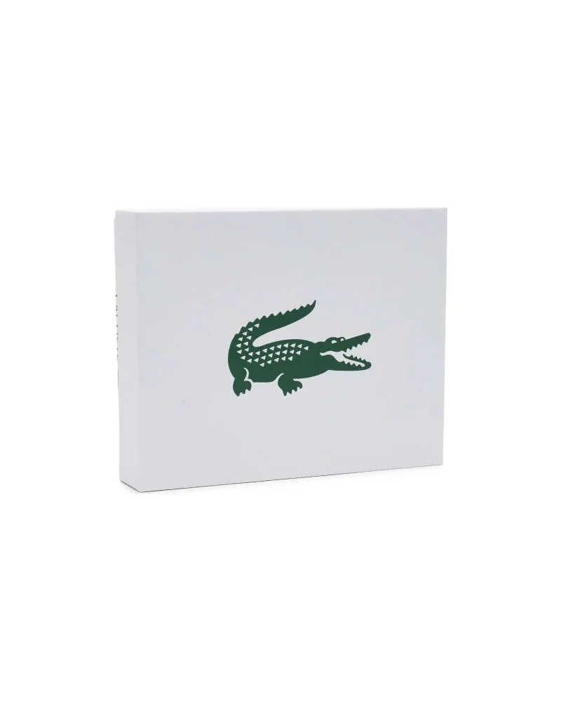 Lacoste - Monogram Print Wallet - Grey