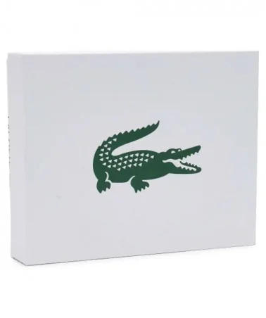 Lacoste - Monogram Print Wallet - Grey