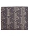 Lacoste - Monogram Print Wallet - Grey