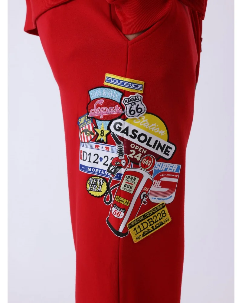 Project X Paris - American Drama Baggy Sweatpants - Red