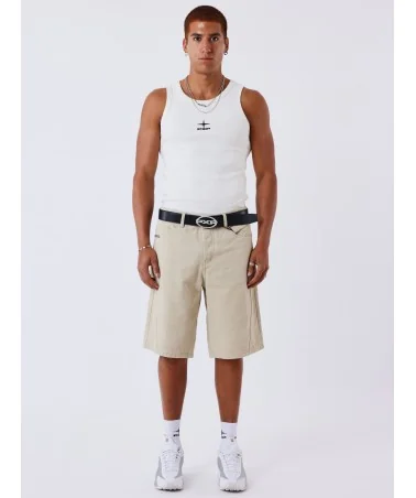 Project X Paris - 80s Club Denim Short - Beige