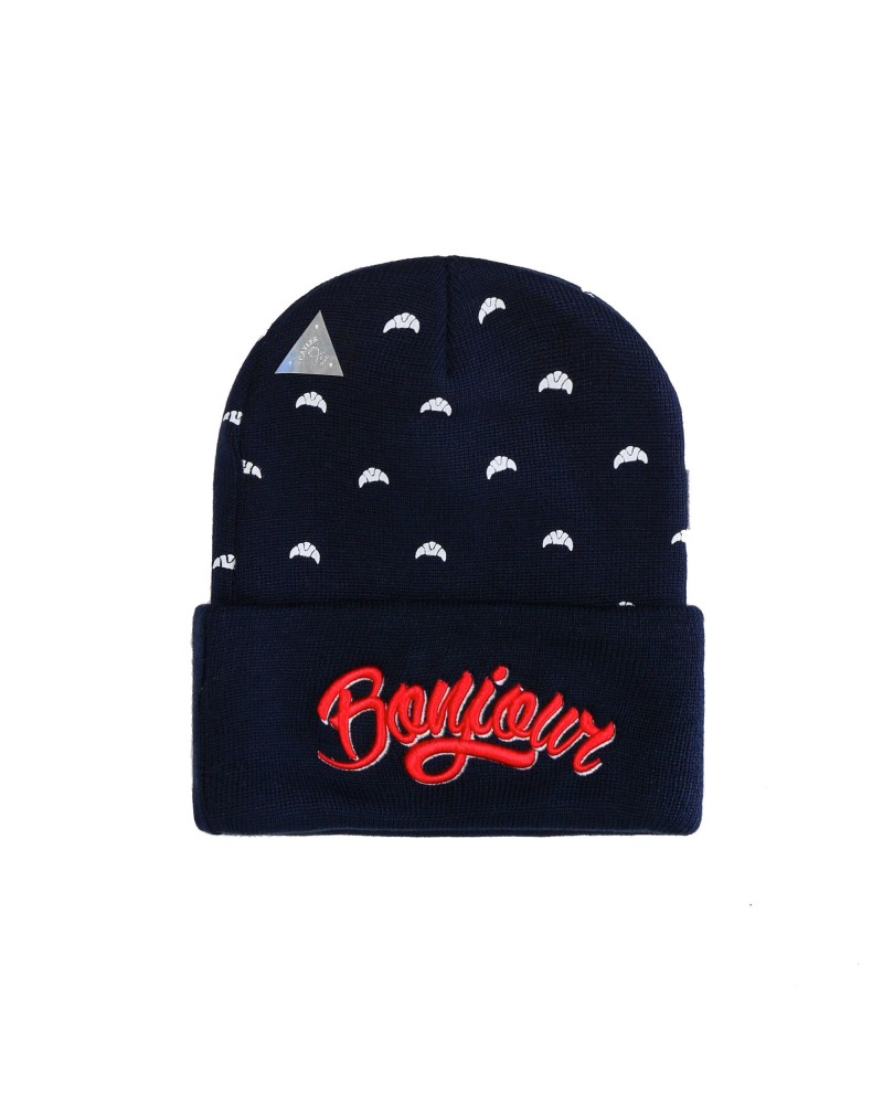 Cayler And Sons WL - Bonjour Old School Beanie  - Navy / Red / White