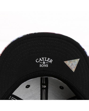 Cayler And Sons WL - Bonjour Flowers Snapback Cap - Black / Mc