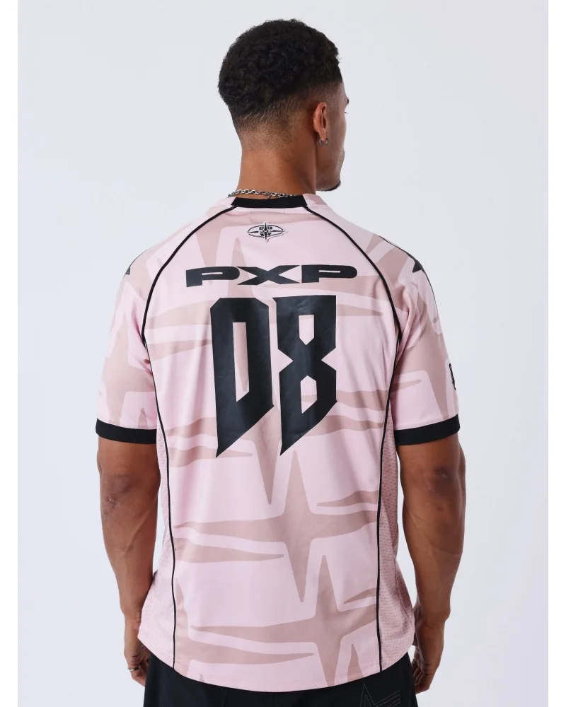 Project X Paris - Old School FootBall Tee - Pink