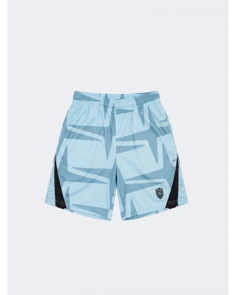 Project X Paris - Old School FootBall Shorts - Aqua