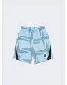 Project X Paris - Old School FootBall Shorts - Aqua