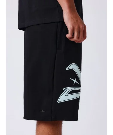 Project X Paris - Old School Graffiti Shorts - Black/Mint