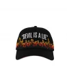 Toxicity X DSMSD (By Mour Cap) - Devil Is A Lie Limited Trucker Cap - Black