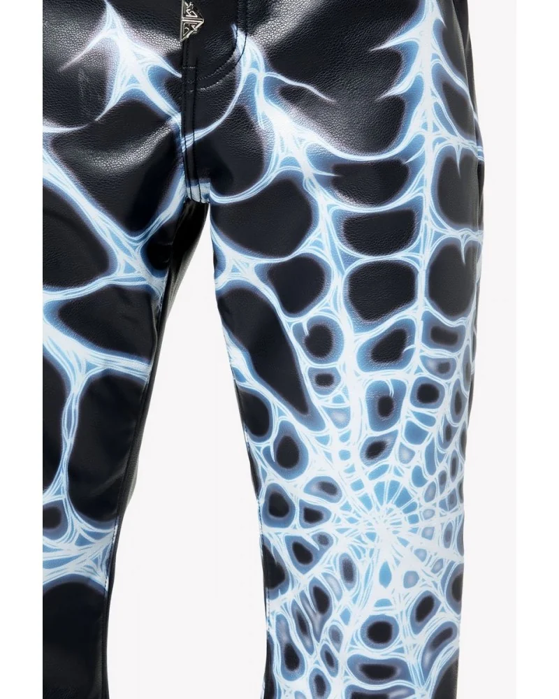 Guapi Clothing - Waxed Calligraphy Denim - Obsidian Black