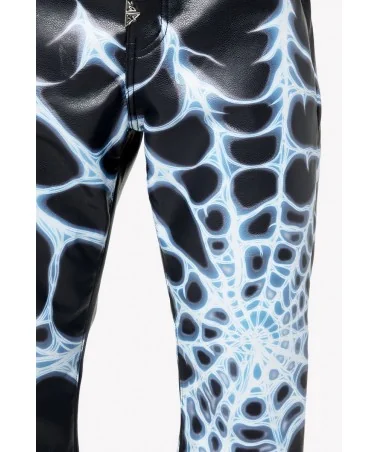 Guapi Clothing - Waxed Calligraphy Denim - Obsidian Black