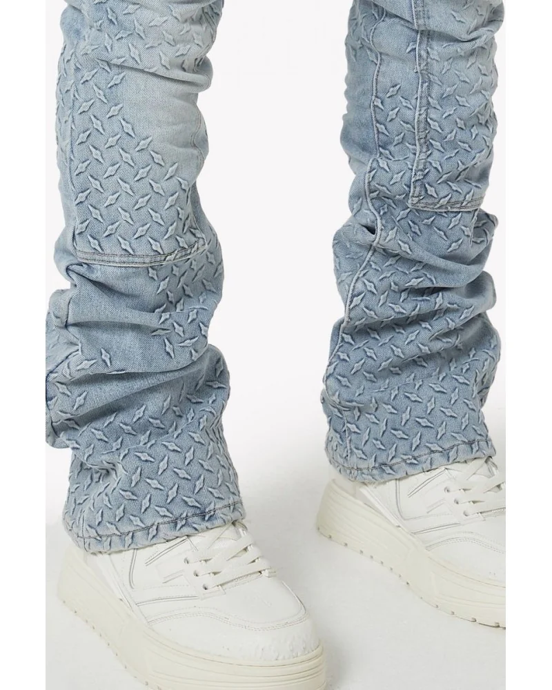 Guapi Clothing - Waxed Calligraphy Denim - Obsidian Black