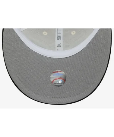 New Era -  Coopestown New york Yankees Logo Low Profile Fitted Cap - Beige