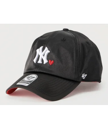 47 Brand - New York Yankees With Love Adjustable Cap -  Black