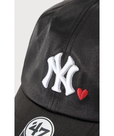 47 Brand - New York Yankees With Love Adjustable Cap -  Black