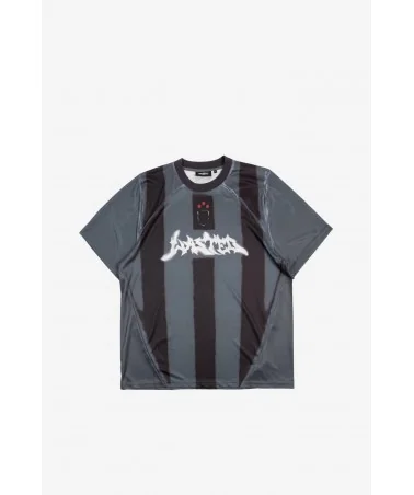 Wasted Paris - Spray Football Jersey - Black/Stone