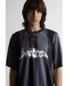 Wasted Paris - Spray Football Jersey - Black/Stone