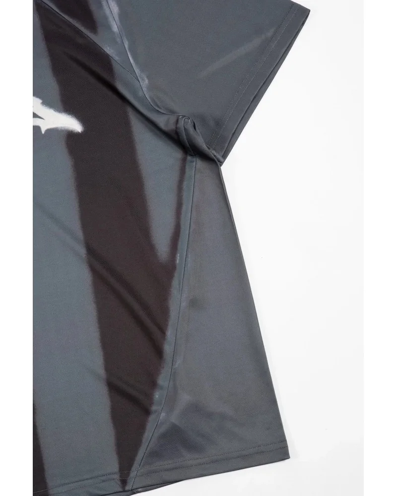 Wasted Paris - Spray Football Jersey - Black/Stone