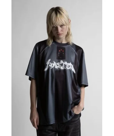 Wasted Paris - Spray Football Jersey - Black/Stone
