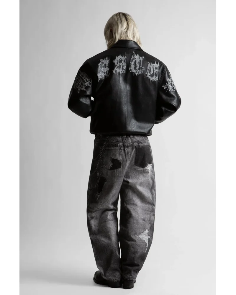 Wasted Paris - StrongHold Varsity Jacket - Black