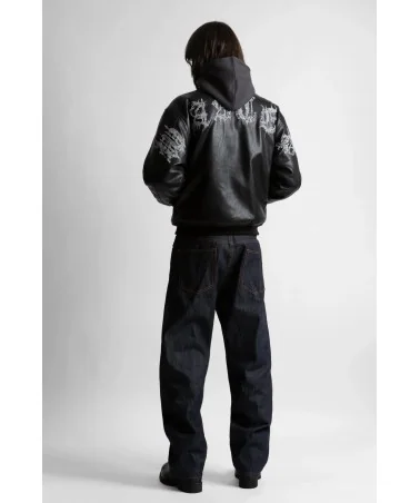 Wasted Paris - StrongHold Varsity Jacket - Black