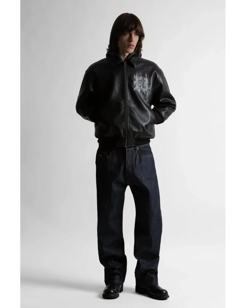 Wasted Paris - StrongHold Varsity Jacket - Black