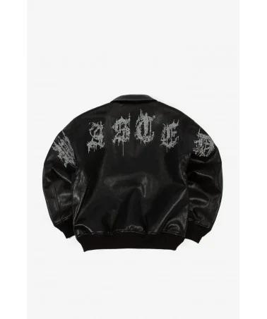 Wasted Paris - StrongHold Varsity Jacket - Black