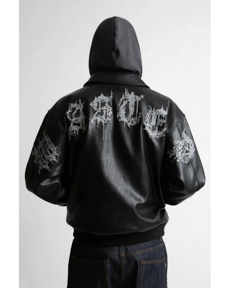 Wasted Paris - StrongHold Varsity Jacket - Black