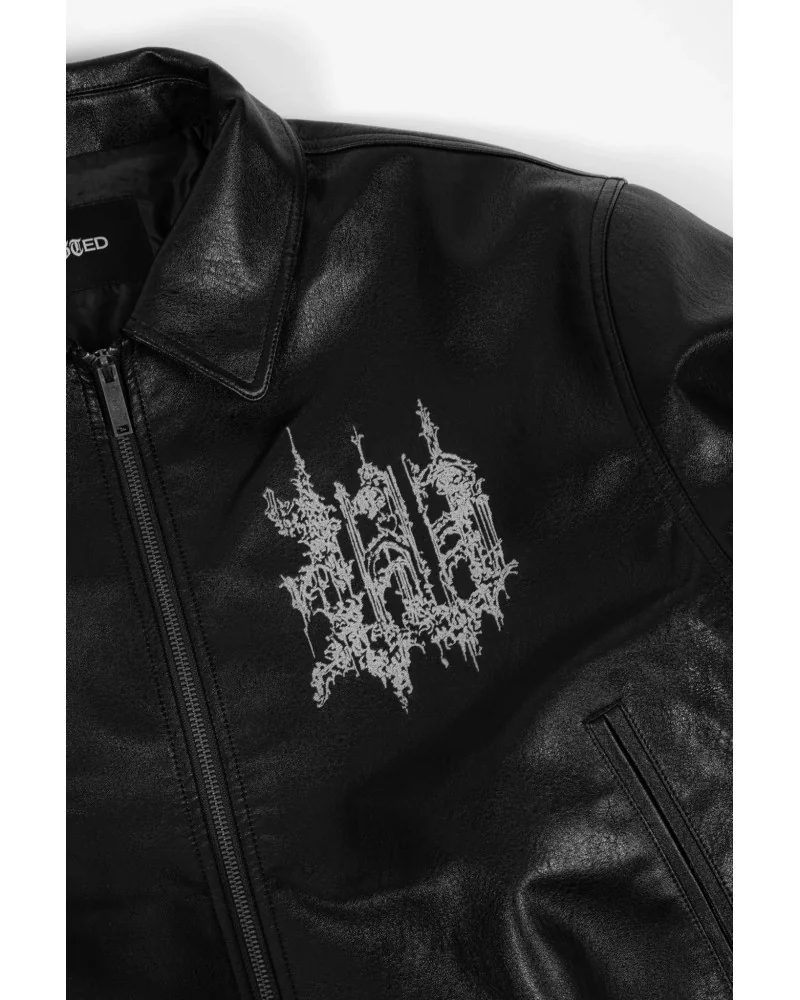 Wasted Paris - StrongHold Varsity Jacket - Black