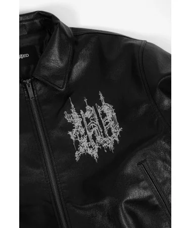 Wasted Paris - StrongHold Varsity Jacket - Black