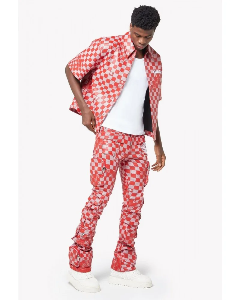 Guapi Clothing - Waxed Calligraphy Denim - Obsidian Black