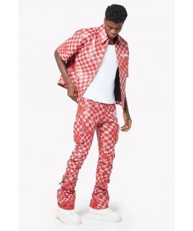 Guapi Clothing - Waxed Calligraphy Denim - Obsidian Black