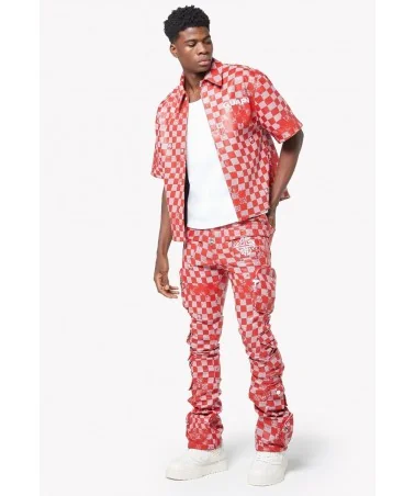 Guapi Clothing - Waxed Calligraphy Denim - Obsidian Black