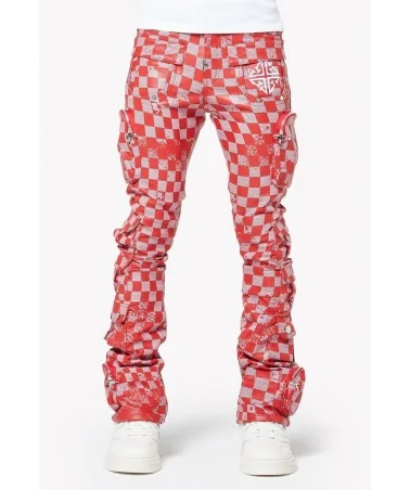 Guapi Clothing - Waxed Calligraphy Denim - Obsidian Black