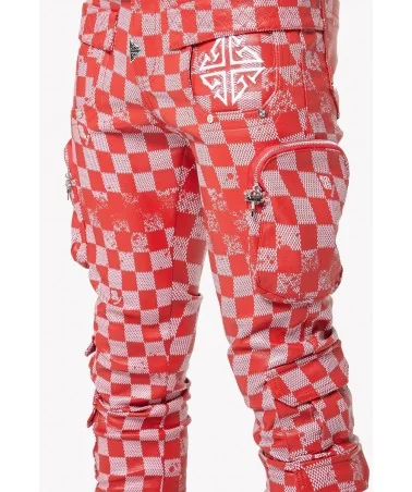 Guapi Clothing - Waxed Calligraphy Denim - Obsidian Black