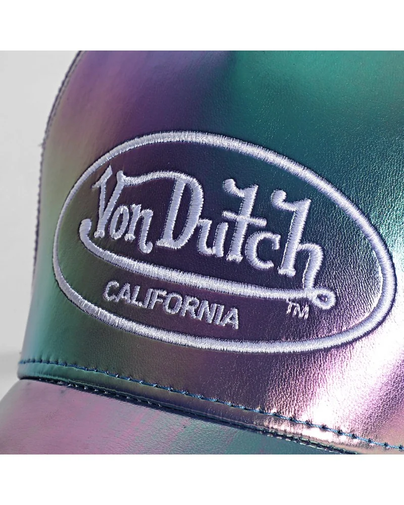 Von Dutch - Holographic Trucker Cap - Purple